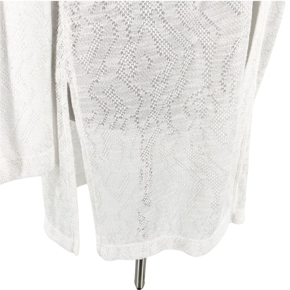 Mododoc Womens Lightweight Open Front White Cardi… - image 4